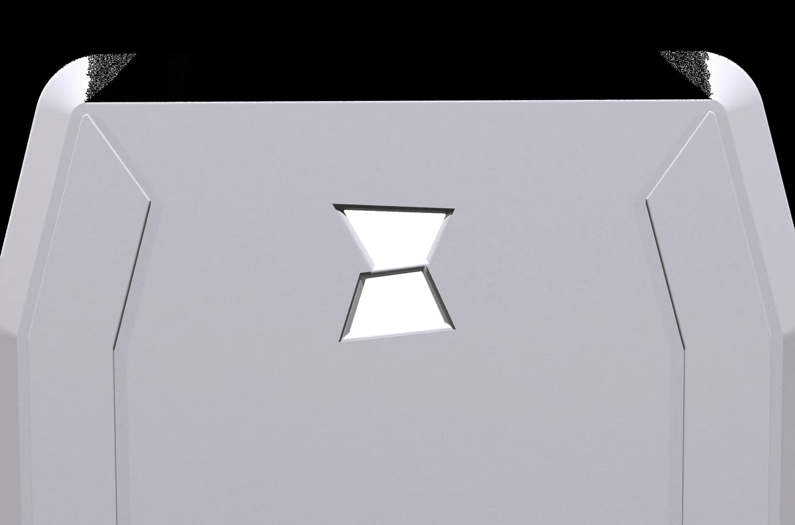 Close-up of the Open CoPAEI chest panel